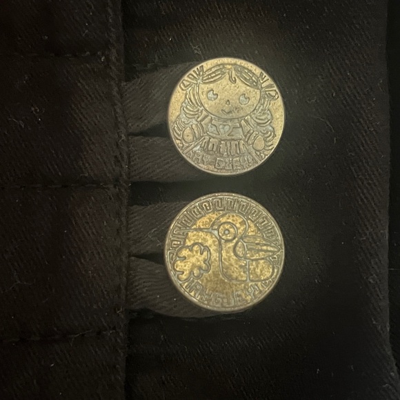 Ay Guey Lola Colorful Lining Flowers Birds Black Cotton Jacket Mexico - Picture 9 of 15